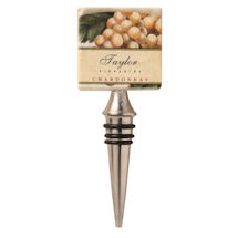 Alternate Image 4 for Personalized Tumbled Marble Wine Bottle Stopper