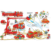Alternate image Richard Scarry Cars & Trucks & Things That Go 50th Anniversary Edition Book