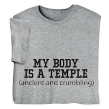 Alternate image My Body Is a Temple Shirts