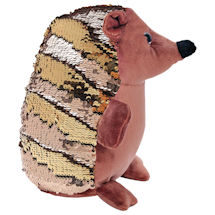 Alternate image Happy the Hedgehog Flip Sequins Sensory Plush Toys