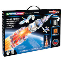 Alternate image for Mars Rocket Laser Pegs Building Set 