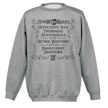 Alternate Image 2 for Gesticulate Your Prehensile Appendages T-Shirt or Sweatshirt