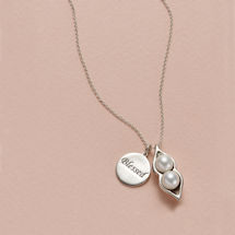 Alternate image for Peapod Necklace