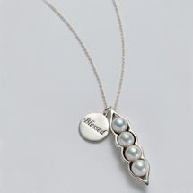 Alternate image for Peapod Necklace