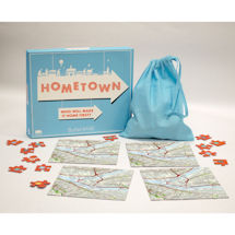 Alternate image Hometown: A Personalized Map Puzzle Game