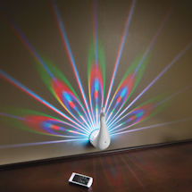 Product Image for Peacock Feather Lightshow Nightlight
