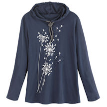Product Image for Marushka Dandelion Puffs Hooded T-shirt