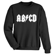 Alternate Image 2 for AB/CD T-Shirt or Sweatshirt