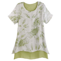 Product Image for Summer Leaves Short Sleeve Tunic