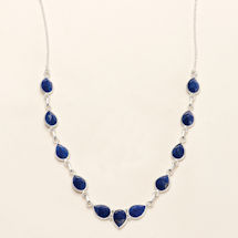 Product Image for Blue Lapis Teardrop Necklace