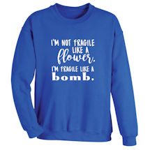Alternate Image 1 for Fragile Like a Bomb T-Shirt or Sweatshirt