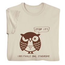 Product Image for Irritable Owl T-Shirt or Sweatshirt