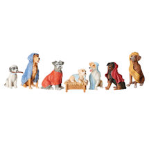 Alternate Image 1 for Doggy Christmas Pageant - 7 Piece Set