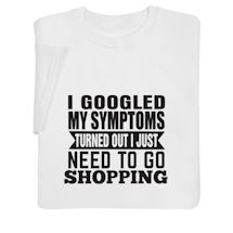 Product Image for Personalized I Googled My Symptoms Shirts