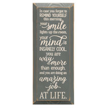 Product Image for In Case You Forgot Inspirational Wood Plaque
