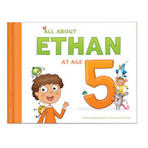 Alternate Image 5 for All About Me Personalized Age Books