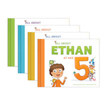 Alternate Image 1 for All About Me Personalized Age Books