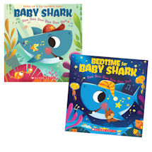 Alternate image for Baby Shark and Bedtime for Baby Shark Book Set