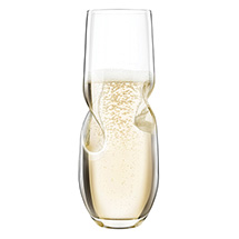 Alternate image for Final Touch® Sparkling Wine Glasses - Set of 2