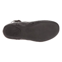 Alternate image for Leather Ballet Flats - with Zipper Close