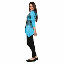 Alternate image for Asymmetrical Tunic Top