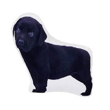 Alternate image for Plump Puppy Cutout Pillow