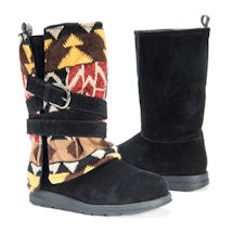 Alternate image for Women's Gray Faux Suede Boots