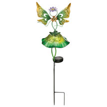 Alternate image Solar Bellflower-Fairy Garden Stakes