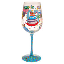 Alternate image Milestone Birthday Wine Glasses