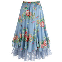 Alternate image Cabbage Rose Tulle Skirt