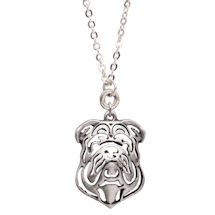 Alternate image Abstract Dog Head-Shot Necklaces