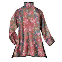 Alternate image Reversible Pink Lam&#233; Party Jacket
