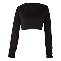 Alternate image Solid Knit Long Sleeve Layering Piece