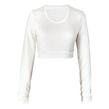 Alternate image Solid Knit Long Sleeve Layering Piece