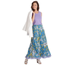 Alternate image Waterlily Crinkle Skirt
