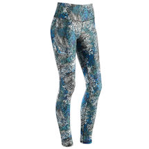 Alternate image Womens Colorful Print High-Waisted Leggings - Plus Sizes Available