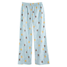 Alternate image Sleepy Owls Flannel Pajama Set