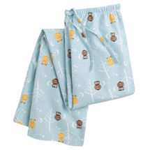 Alternate image Sleepy Owls Flannel Pajama Set