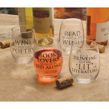 Alternate image Wine Wisdom Stemless Wine Glass