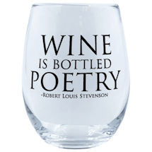 Alternate image Wine Wisdom Stemless Wine Glass