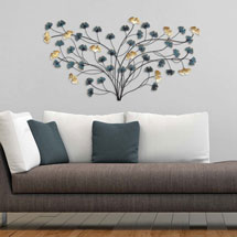 Alternate Image 1 for Blooming Flowers Wall Décor