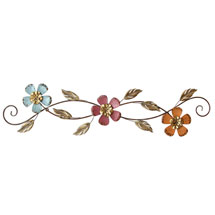 Alternate image for Floral Scroll Wall Décor