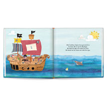 Alternate Image 2 for Personalized My Pirate Adventure Children's Book
