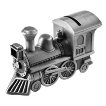 Alternate image for Personalized Train Piggy Bank