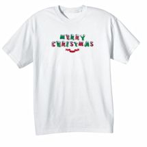Alternate image Children's Color Your Own "Merry Christmas" T-Shirt