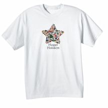 Alternate image Children's Color Your Own Holiday Star T-Shirt