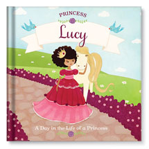 Alternate image for Personalized 'A Day in the Life' Princess Children's Book