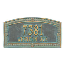 Alternate Image 4 for Personalized Hamilton Arch Wall Plaque