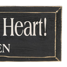 Alternate image Personalized "My Grandchildren Own My Heart!" Wood Wall Art