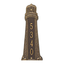 Alternate image for Personalized Lighthouse Address Plaque
